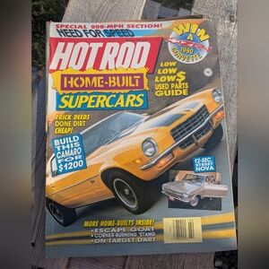 HOT ROD Magazine Home Built Supercars Feb 1990 Good condition